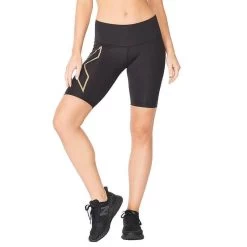 2XU Women's Light Speed Mid-Rise Compression Tights - Zwart