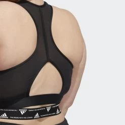 Adidas Powerreact Training Medium-Support 3-Stripes Beha (Grote Maat) 14 Adidas Powerreact Training Medium-Support 3-Stripes Beha (Grote Maat) -Kleding Verkoop adidas powerreact training medium support 3 stripes beha grote maat 5