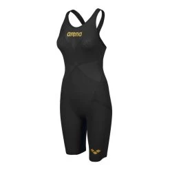 Arena Powerskin Carbon Glide Closedback Kneesuit - Black/ Gold