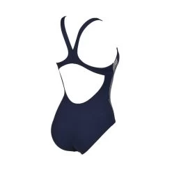 Arena Women's Streak Pro Back Swimsuit - Navy/Wit -Kleding Verkoop arena womens streak pro back swimsuit navywit 3