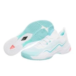 Badmintonschoenen Voor Dames BS 900 Ultra Lite Wit Turquoise 32 Badmintonschoenen Voor Dames BS 900 Ultra Lite Wit Turquoise -Kleding Verkoop badmintonschoenen voor dames bs 900 ultra lite wit turquoise 10