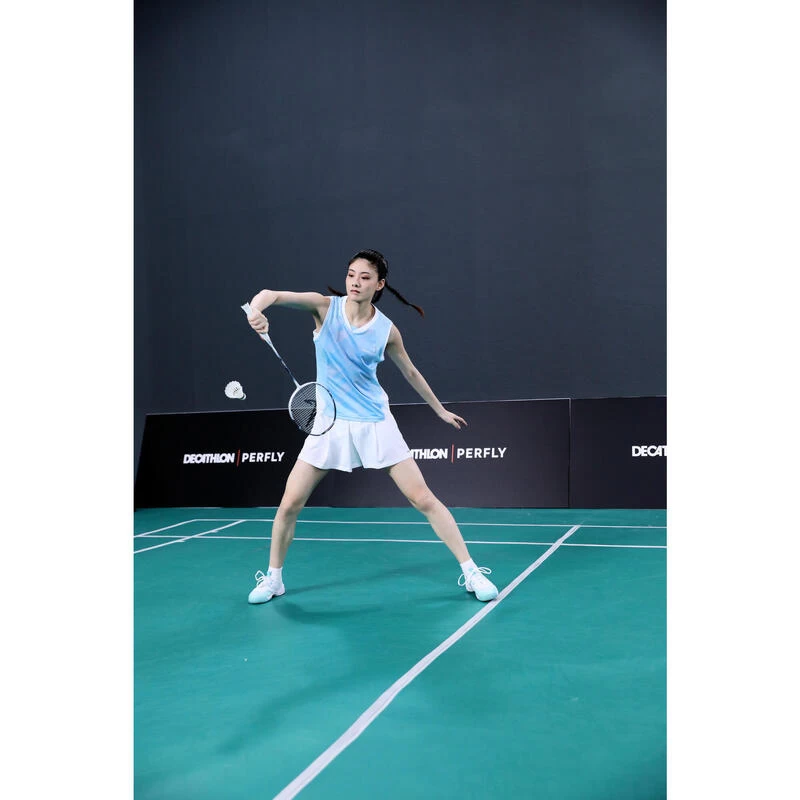 Badmintonschoenen Voor Dames BS 900 Ultra Lite Wit Turquoise 18 Badmintonschoenen Voor Dames BS 900 Ultra Lite Wit Turquoise - Afbeelding 16