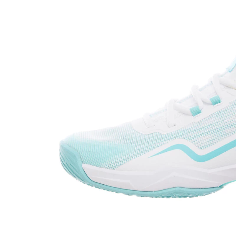 Badmintonschoenen Voor Dames BS 900 Ultra Lite Wit Turquoise 12 Badmintonschoenen Voor Dames BS 900 Ultra Lite Wit Turquoise - Afbeelding 10