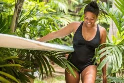 Badpak Voor Surfen Agatha Dubbele Rugverstelling Zwart -Kleding Verkoop badpak voor surfen agatha dubbele rugverstelling zwart 6