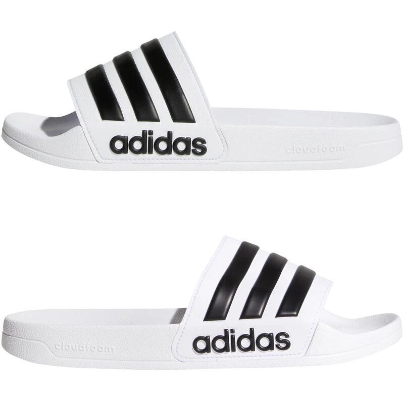 ADIDAS Badslippers Voor Zwembad Adilette Shower Wit 7 ADIDAS Badslippers Voor Zwembad Adilette Shower Wit - Afbeelding 5