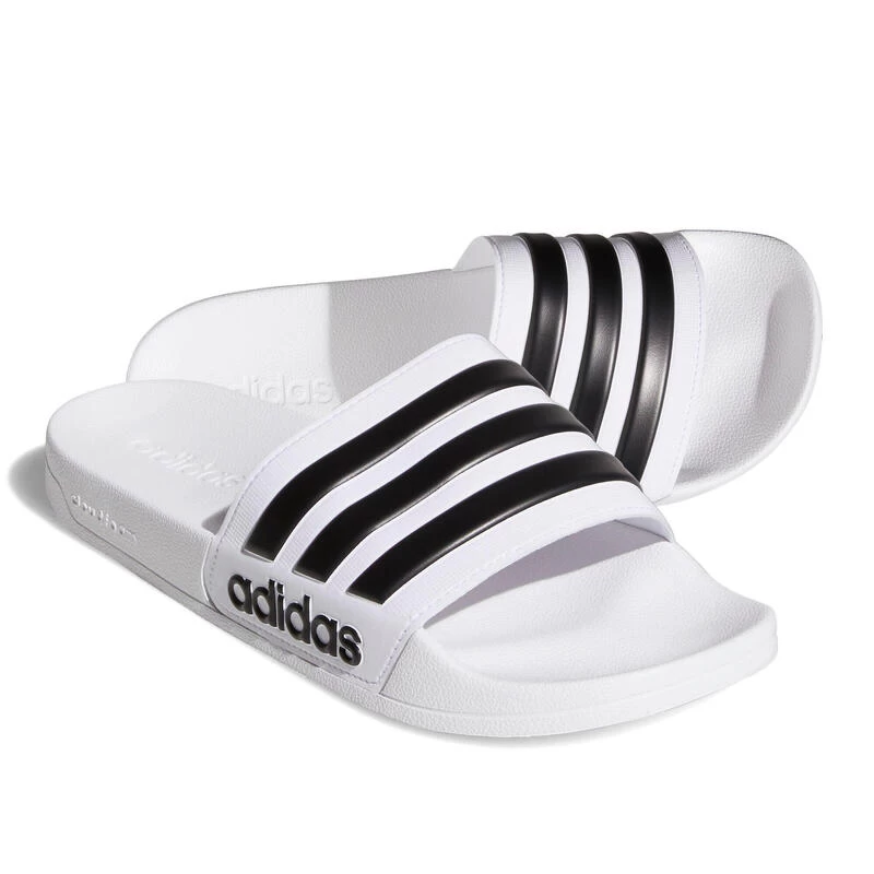 ADIDAS Badslippers Voor Zwembad Adilette Shower Wit 3 ADIDAS Badslippers Voor Zwembad Adilette Shower Wit