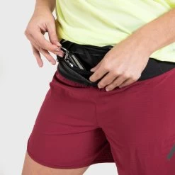 Baggy Trailshort Voor Dames -Kleding Verkoop baggy trailshort voor dames frambozenrood 2