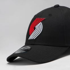NEW ERA Basketbalpet Voor Heren En Dames NBA Portland Trail Blazers Zwart -Kleding Verkoop basketbalpet voor heren en dames nba portland trail blazers zwart 2