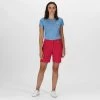 Regatta Chaska II Dames Hiking Korte Broeken - Donker Roze -Kleding Verkoop chaska ii dames hiking korte broeken donker roze