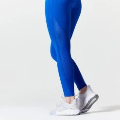 Corrigerende Dameslegging Voor Cardiofitness Hoge Taille -Kleding Verkoop corrigerende dameslegging voor cardiofitness met hoge taille blauw 4