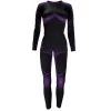 Dames Functioneel Ondergoed Set | Thermisch Ondergoed | Seamless | Zwart/Paars -Kleding Verkoop dames functioneel ondergoed set thermisch ondergoed seamless zwartpaars