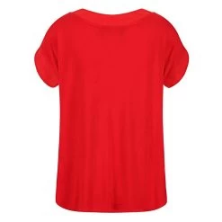 Kleding Verkoop -Kleding Verkoop damesdames adine gestreept tshirt echt rood 1