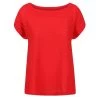 Regatta Dames/dames Adine Gestreept Tshirt (Echt Rood) -Kleding Verkoop damesdames adine gestreept tshirt echt rood