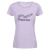 Regatta Dames/dames Breezed II Vlinders Tshirt (Pastel Lila) -Kleding Verkoop damesdames breezed ii vlinders tshirt pastel lila