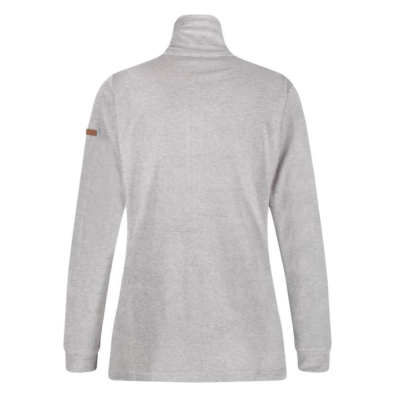 Regatta Dames/dames Everleigh Textured Full Zip Fleece Jas (Mineraal Grijs) 4 Regatta Dames/dames Everleigh Textured Full Zip Fleece Jas (Mineraal Grijs) - Afbeelding 2