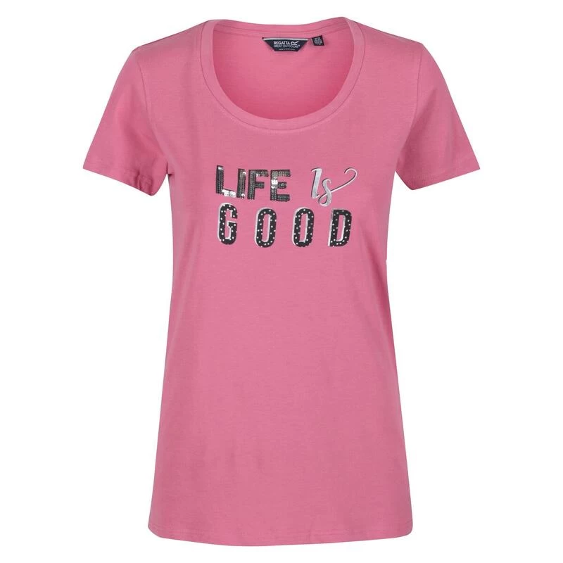 Regatta Dames/dames Filandra VI Gevestigd Tshirt (Heather Rose) 3 Regatta Dames/dames Filandra VI Gevestigd Tshirt (Heather Rose)