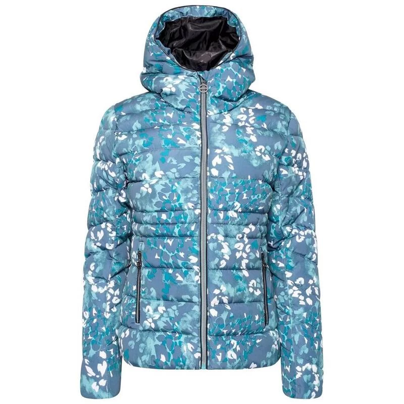 Dare 2b Dames/Dames Reputable II Animal Print Puffer Jacket (Canton Groen) 3 Dare 2b Dames/Dames Reputable II Animal Print Puffer Jacket (Canton Groen)