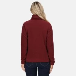 Regatta Dames/Dames Zabelle Fluffy Fleece (Claret Rood) -Kleding Verkoop damesdames zabelle fluffy fleece claret rood 1