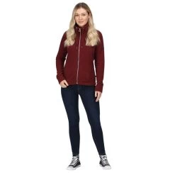 Regatta Dames/Dames Zabelle Fluffy Fleece (Claret Rood) -Kleding Verkoop damesdames zabelle fluffy fleece claret rood 2