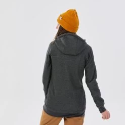 Dameshoodie Voor Snowboarden SNB HDY -Kleding Verkoop dameshoodie voor snowboarden snb hdy grijs 3