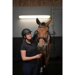 Damespolo Met Korte Mouwen Voor Ruitersport 100 -Kleding Verkoop damespolo met korte mouwen voor ruitersport 100 zwart 4