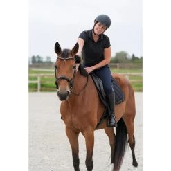 Damespolo Met Korte Mouwen Voor Ruitersport 100 -Kleding Verkoop damespolo met korte mouwen voor ruitersport 100 zwart 5