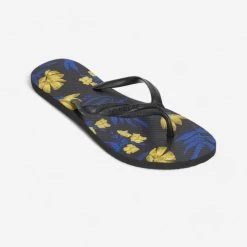 Havaianas DAMESTEENSLIPPERS Bloemen Zwart Opeco