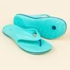 Teenslippers Voor Aan Het Zwembad Dames Tonga 500 Marineblauw Koraal -Kleding Verkoop damesteenslippers voor aan het zwembad tonga 500 turquoiseblauw