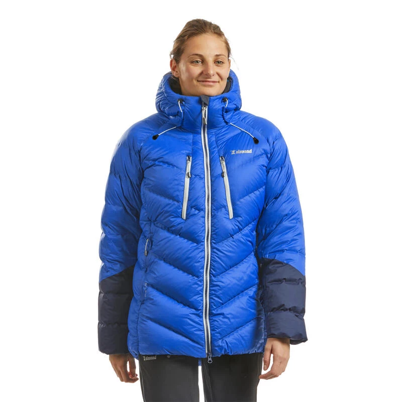 Simond Donsjas Voor Bergbeklimmen Dames Makalu Blauw 4 Simond Donsjas Voor Bergbeklimmen Dames Makalu Blauw - Afbeelding 2