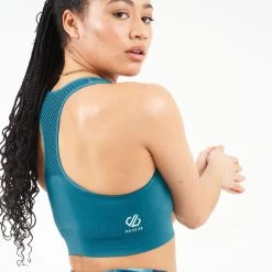 Dare 2b Dont Sweat It Dames Fitness BH - Groene Wintertaling 11 Dare 2b Dont Sweat It Dames Fitness BH - Groene Wintertaling -Kleding Verkoop dont sweat it dames fitness bh groene wintertaling 4