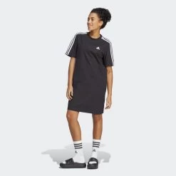 ADIDAS Essentials 3-Stripes Single Jersey Boyfriend T-shirtjurk