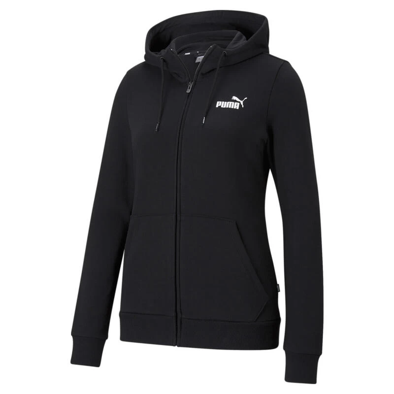 Essentials Full Zip Dameshoodie PUMA 3 Essentials Full Zip Dameshoodie PUMA