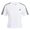 ADIDAS Essentials Loose 3-Stripes Cropped T-shirt -Kleding Verkoop essentials loose 3 stripes cropped t shirt