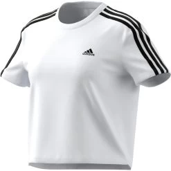 ADIDAS Essentials Loose 3-Stripes Cropped T-shirt 10 ADIDAS Essentials Loose 3-Stripes Cropped T-shirt -Kleding Verkoop essentials loose 3 stripes cropped t shirt 3