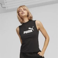 Essentials Slim Logo Tanktop Voor Dames PUMA 9 Essentials Slim Logo Tanktop Voor Dames PUMA -Kleding Verkoop essentials slim logo tanktop voor dames puma 1