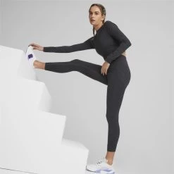 EVOKNIT T-shirt Met Lange Mouwen Voor Dames PUMA -Kleding Verkoop evoknit t shirt met lange mouwen voor dames puma 3