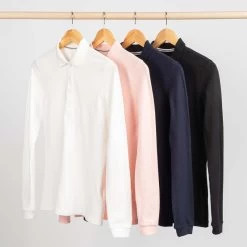 Golfpolo 500 Met Lange Mouwen Voor Dames -Kleding Verkoop golfpolo met lange mouwen voor dames mw500 zwart 3