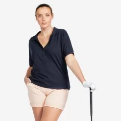 Golfpolo Voor Dames MW520 Korte Mouwen