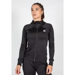 Gorilla Wear Halsey Trainingsjas - Track Jacket - Zwart/Black - M
