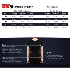 Gorilla Wear Raleigh Tank Top - Zwart - S -Kleding Verkoop gorilla wear raleigh tank top zwart s 4