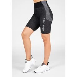 Gorilla Wear Selah Seamless Cycling Shorts - Zwart - L/XL