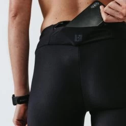 Kalenji Hardlooptight Voor Dames Dry Driekwart Zwart -Kleding Verkoop hardlooptight voor dames dry driekwart zwart 7