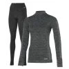 Heat Keeper Thermoset Dames Premium - Thermoshirt + Thermo Legging - Zwart -Kleding Verkoop heat keeper thermoset dames premium thermoshirt thermo legging zwart