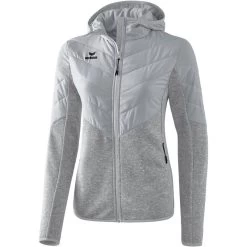 Jas Met Kap Voor Dames Erima Matelassé Et Tricotée -Kleding Verkoop jas met kap voor dames erima matelasse et tricotee 2