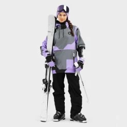 Jas Wintersport SIROKO W1-W Tignes Lavendel Dames -Kleding Verkoop jas wintersport siroko w1 w tignes lavendel dames 3
