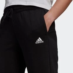 ADIDAS Joggingbroek Voor Fitness Dames Hoog Aandeel Katoen Aansluitend Linear Zwart -Kleding Verkoop joggingbroek voor fitness dames hoog aandeel katoen aansluitend linear zwart 4