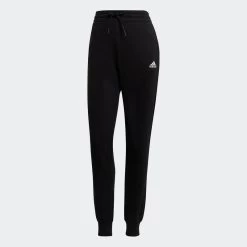 ADIDAS Joggingbroek Voor Fitness Dames Hoog Aandeel Katoen Aansluitend Linear Zwart -Kleding Verkoop joggingbroek voor fitness dames hoog aandeel katoen aansluitend linear zwart 5