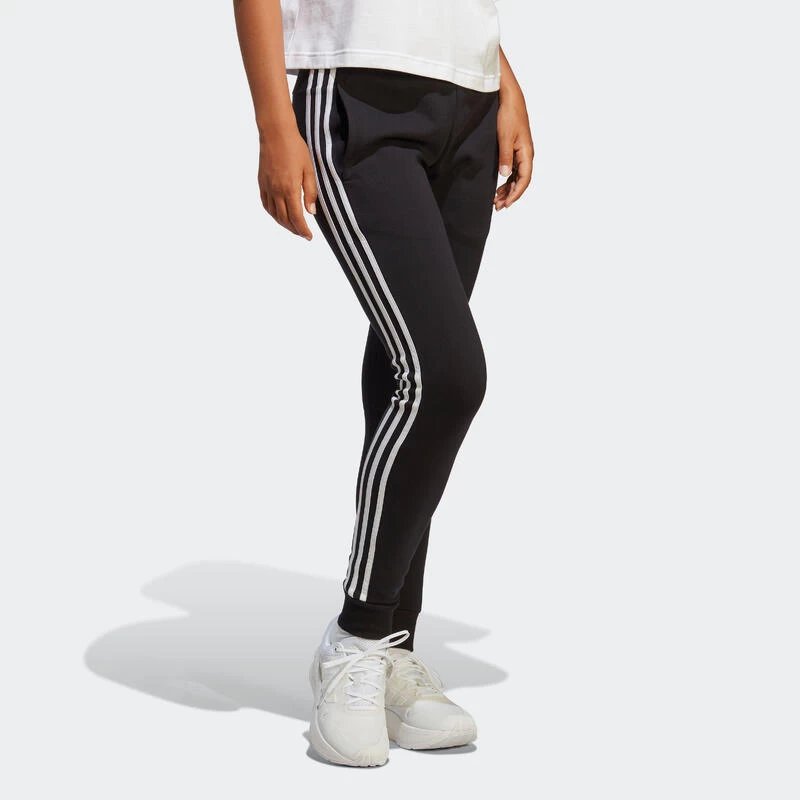 ADIDAS Joggingbroek Voor Fitness En Soft Training Dames Bloemenprint Zwart 4 ADIDAS Joggingbroek Voor Fitness En Soft Training Dames Bloemenprint Zwart - Afbeelding 2