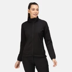 Regatta Kassy Rekbaar Windbreaker Voor Dames - Zwart -Kleding Verkoop kassy rekbaar windbreaker voor dames zwart 4