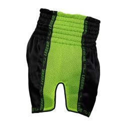 Kickboks Broekje Kids/Volwassenen Neon Groen Mesh -Kleding Verkoop kickboks broekje kidsvolwassenen neon groen mesh 3